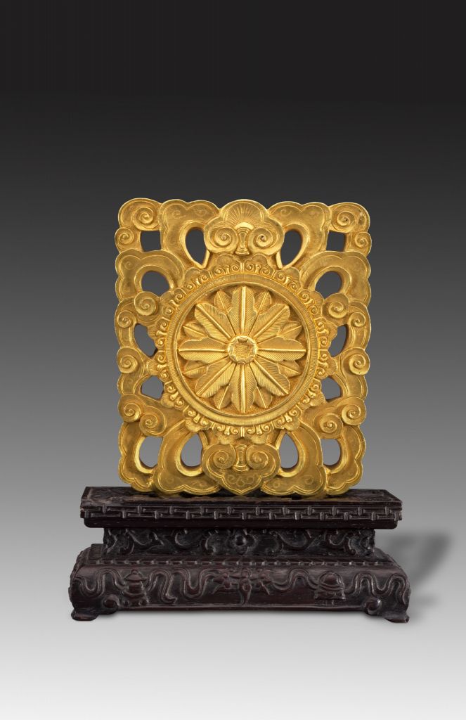 图片[1]-Gold Carved Eight Treasures-China Archive